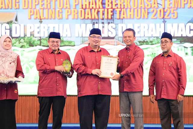 MAJLIS DAERAH MACHANG JOHAN ANUGERAH KECEMERLANGAN PBT 2025
