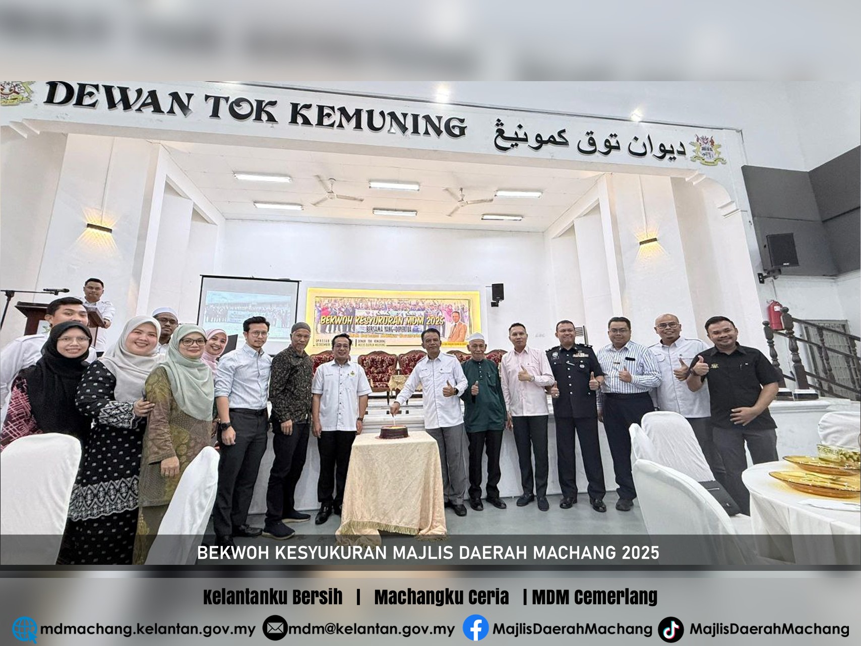 BEKWOH KESYUKURAN MAJLIS DAERAH MACHANG 2025