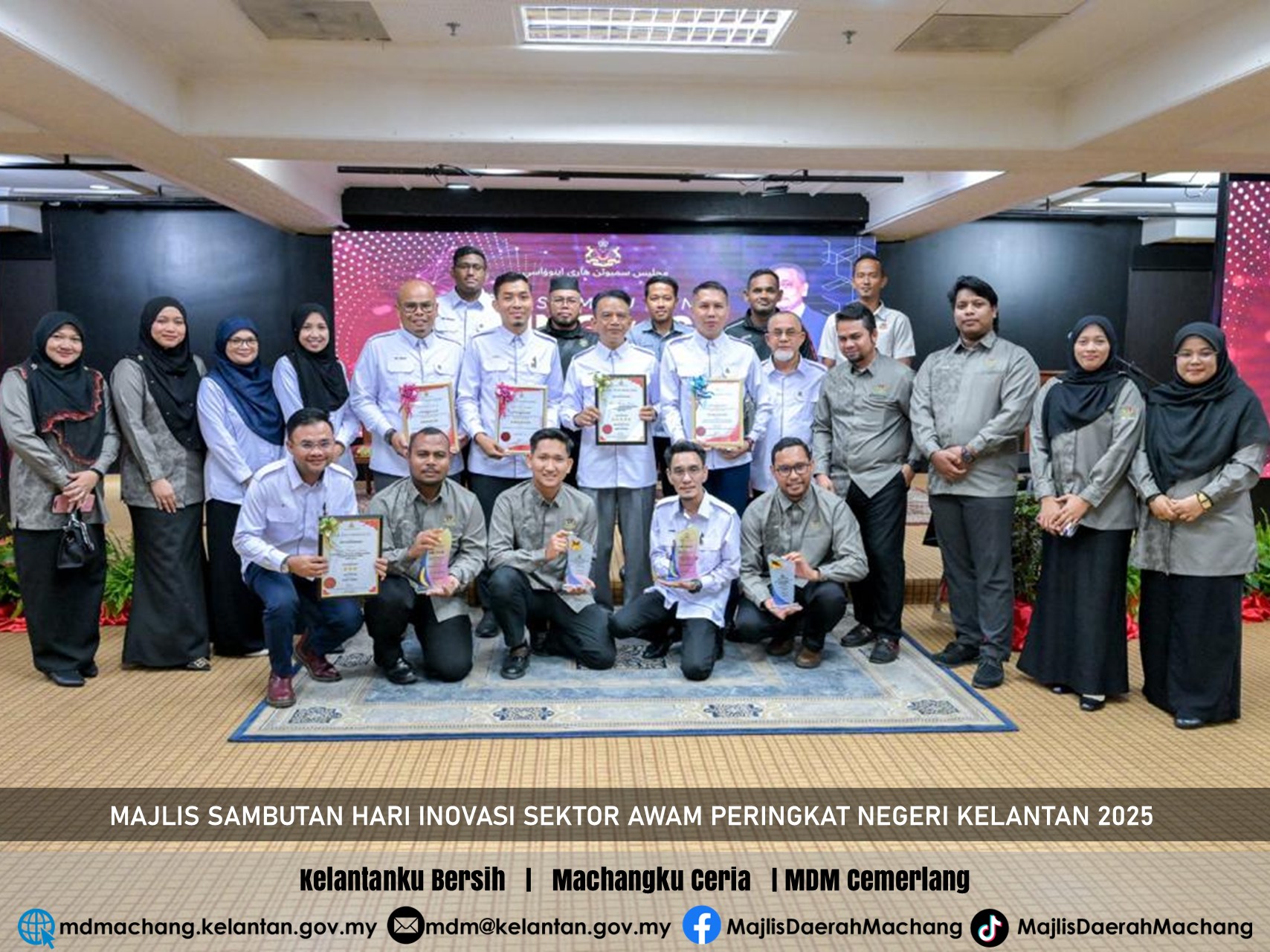 MAJLIS SAMBUTAN HARI INOVASI SEKTOR AWAM PERINGKAT NEGERI KELANTAN (AISAK) TAHUN 2025.
