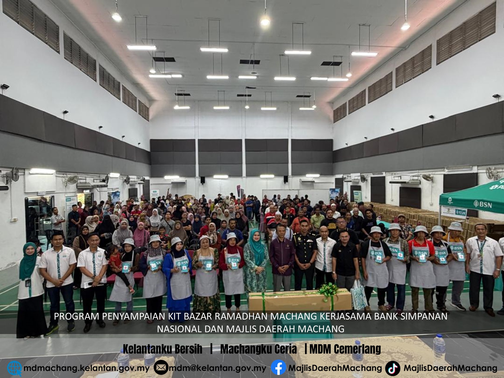 PROGRAM PENYAMPAIAN KIT BAZAR RAMADHAN MACHANG 