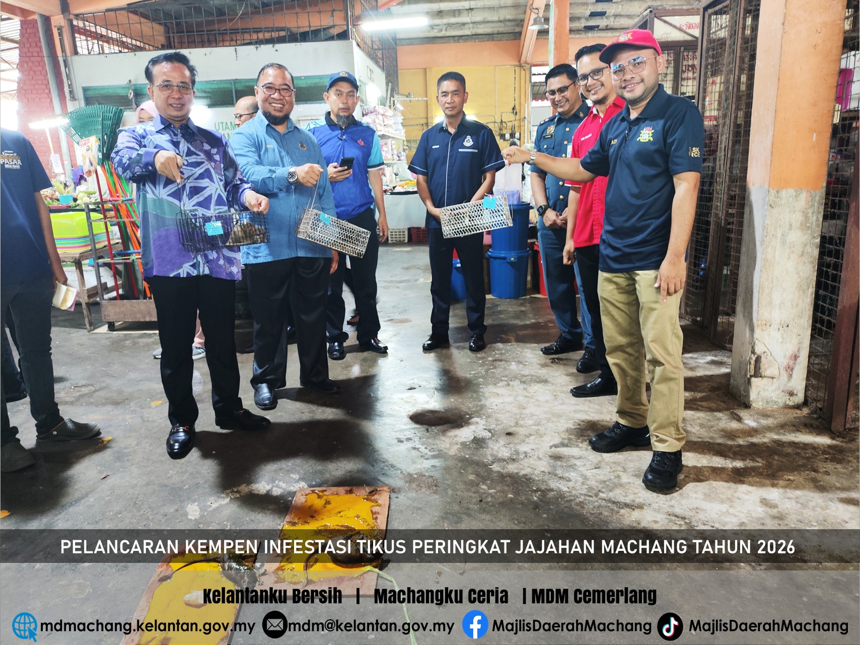 PROGRAM PELANCARAN KEMPEN INFESTASI TIKUS PERINGKAT JAJAHAN MACHANG TAHUN 2026